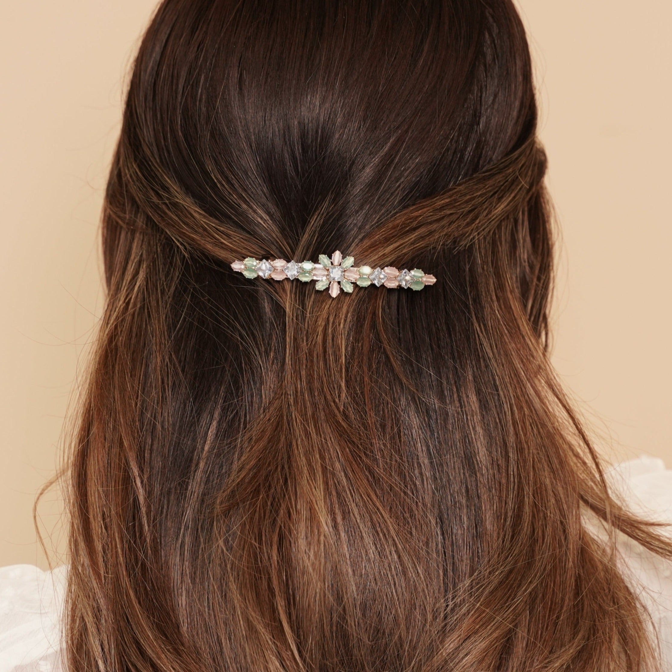 Nova Starlight Crystal Barrette