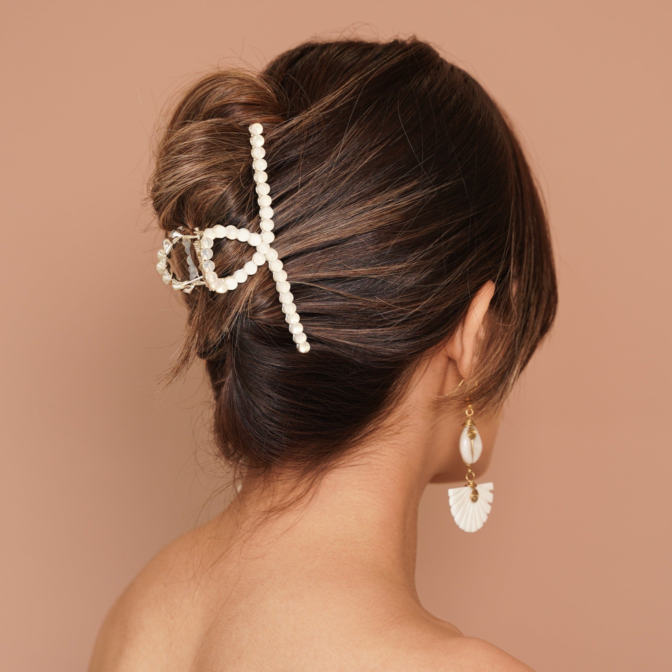 Harper Glass Studded Claw Clip