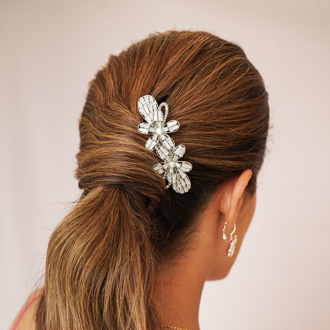 Petal Crystal Barretteknotmepretty