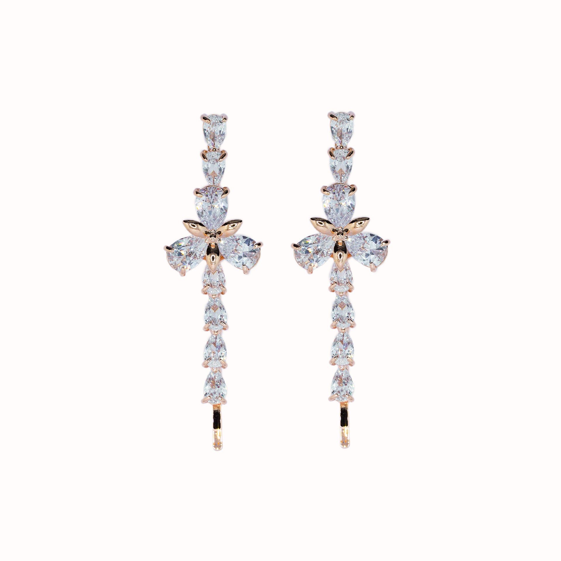 Crystal Bow Hair Pinknotmepretty