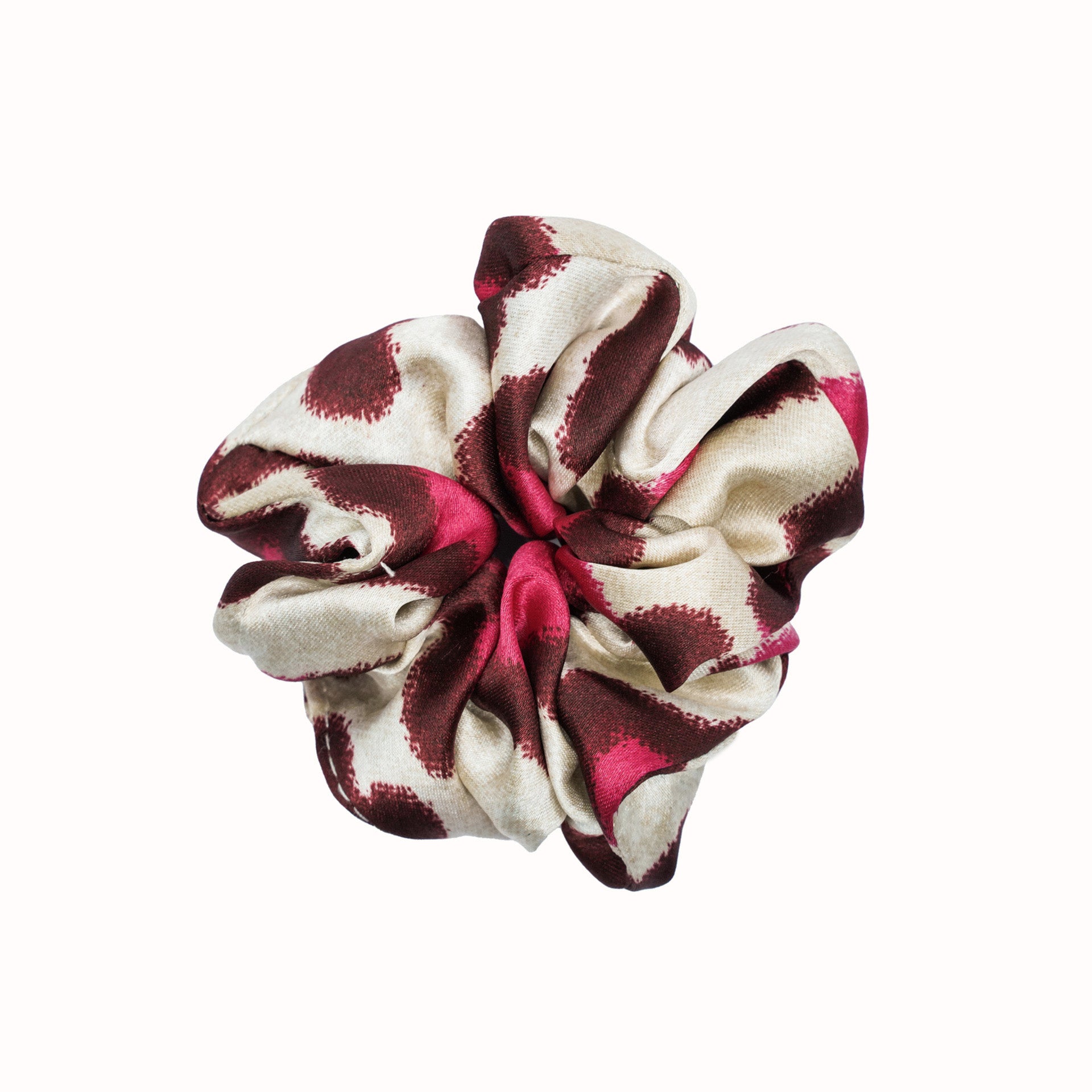 Satin Printed Scrunchie