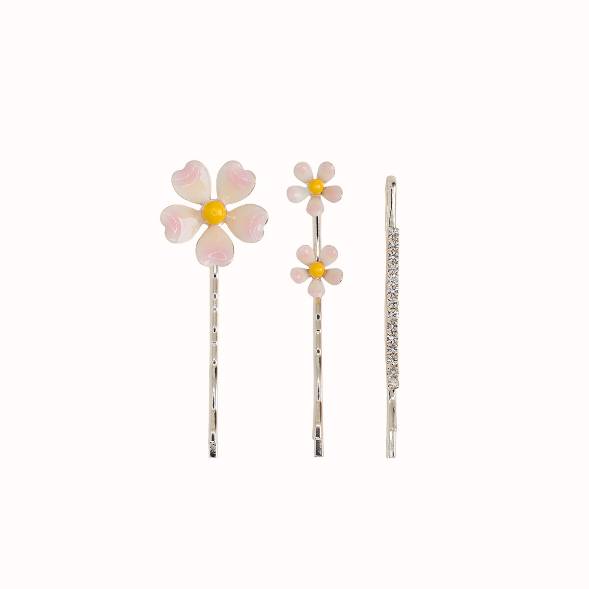 Bella Crimson Hair Pin (Set of 3)