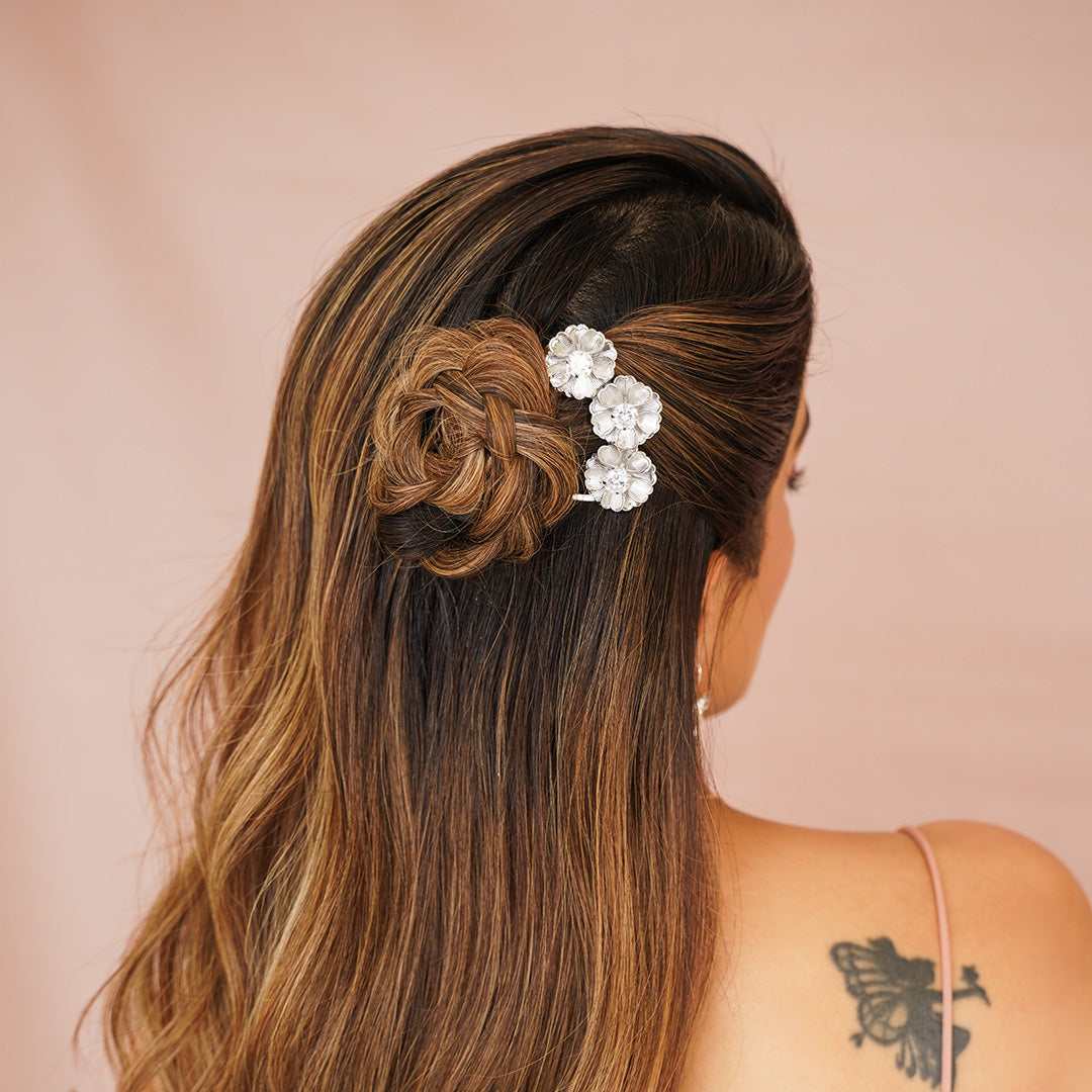 Three Roses Hair Combknotmepretty