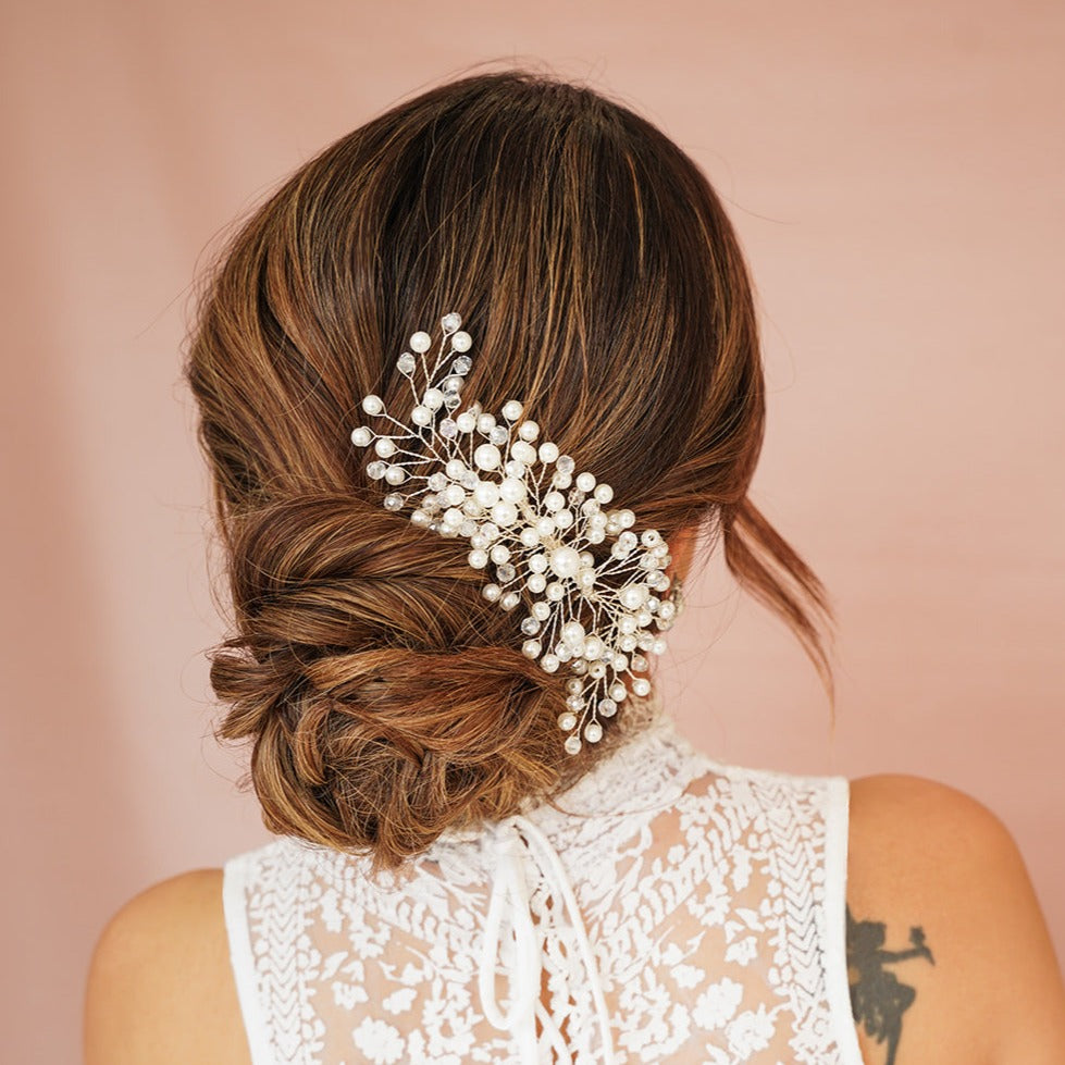 Galaxy Of Pearls Hair Combknotmepretty