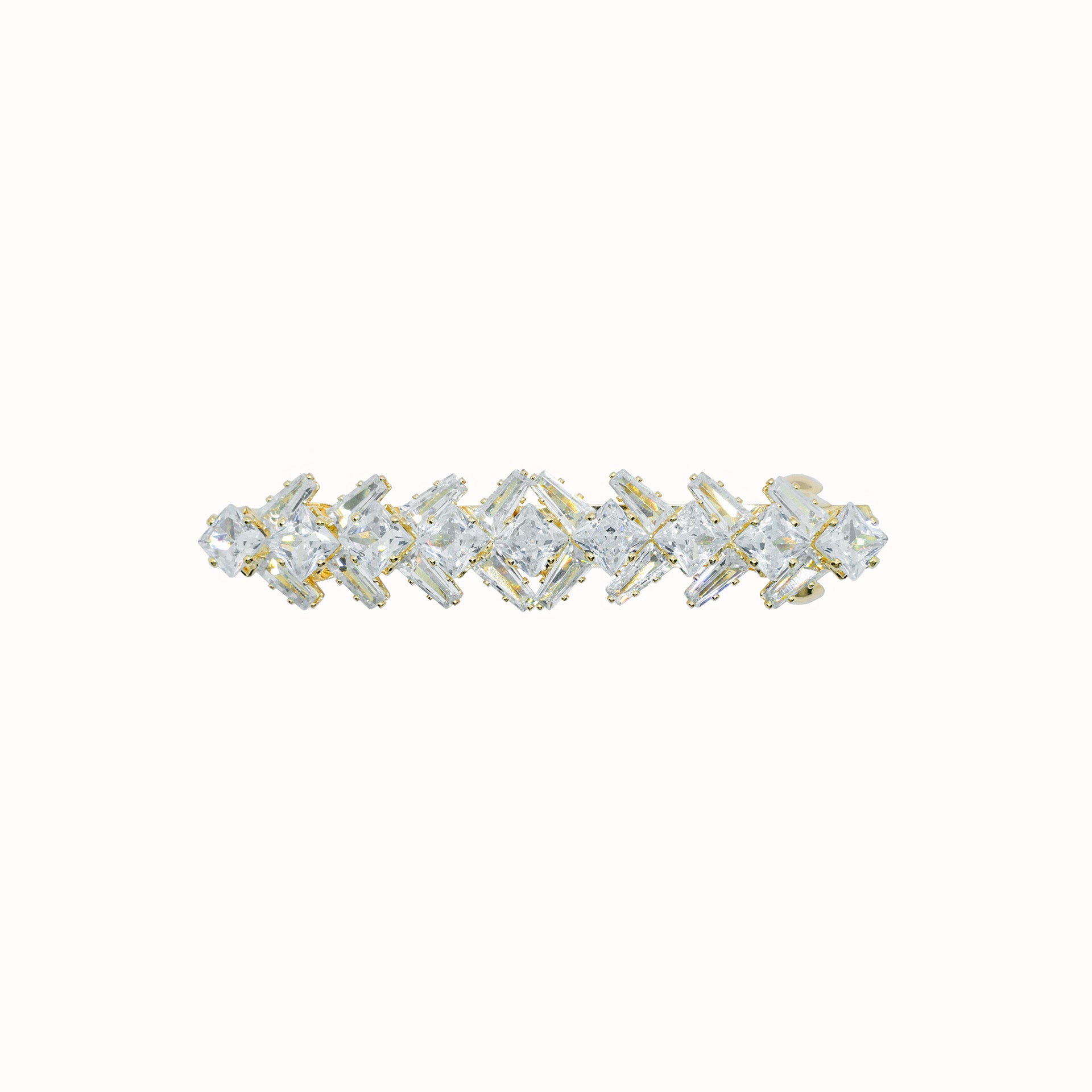 Sapphire Crystal Barretteknotmepretty