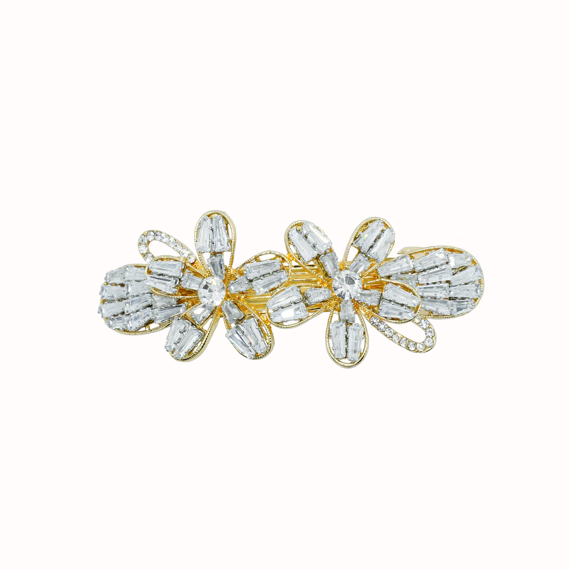 Petal Crystal Barretteknotmepretty