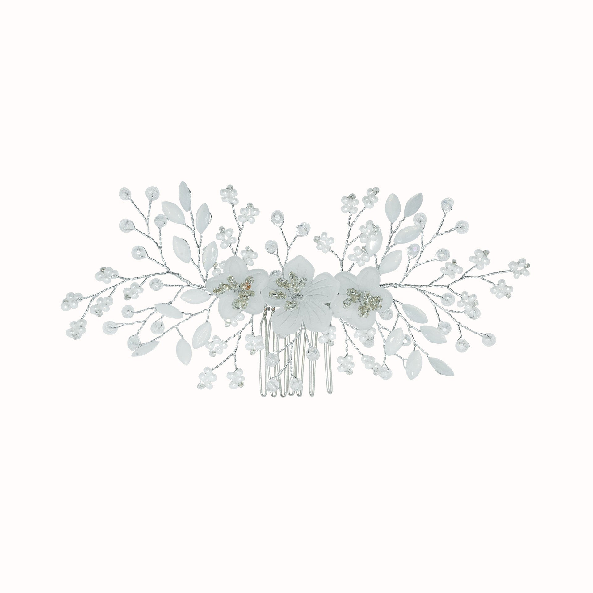 Lush Floral Hair Combknotmepretty