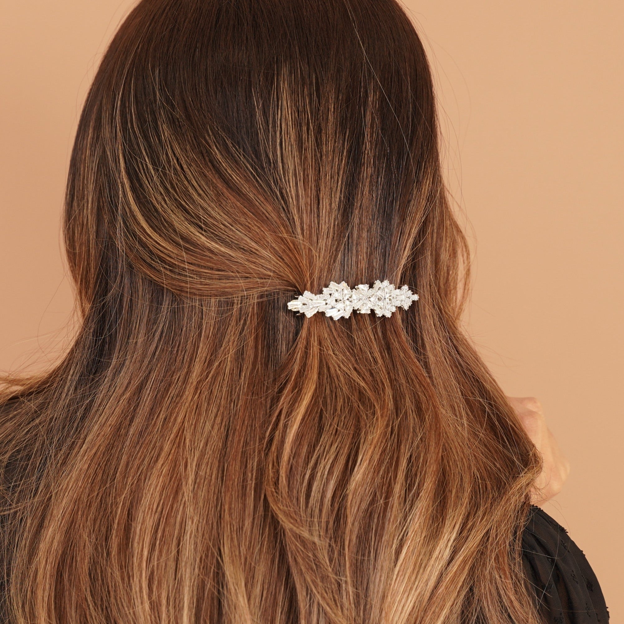 Bejeweled Crystal Hair Barrette