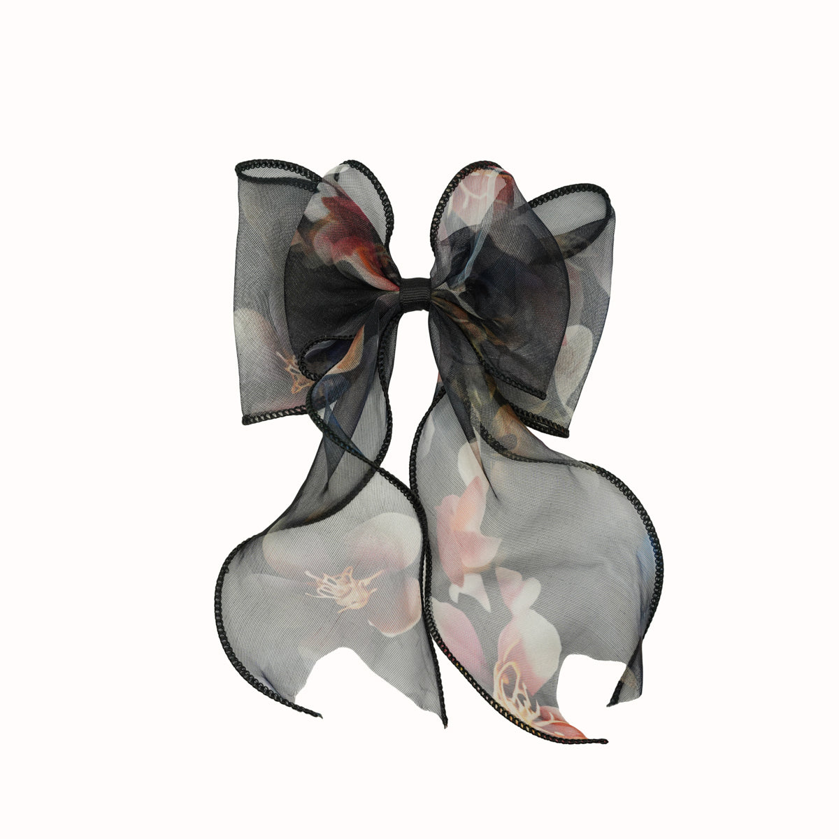 Organza Floral Hair Bow