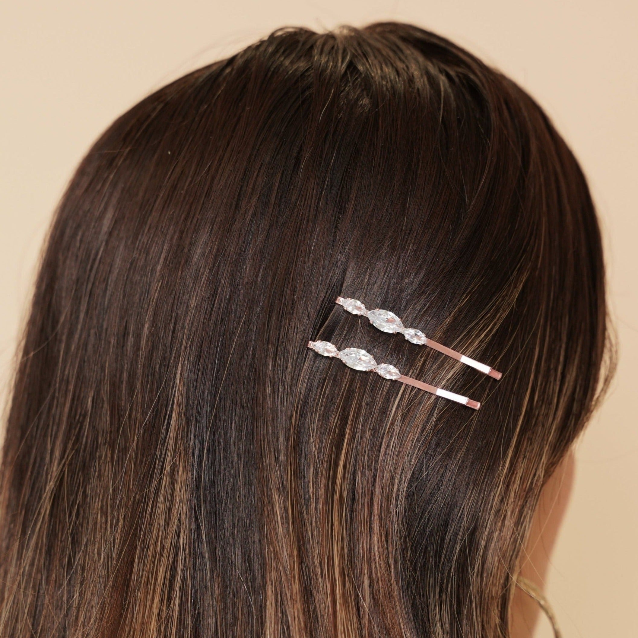 Cordelia Stellar Stone Hair Pin (Set of 2)