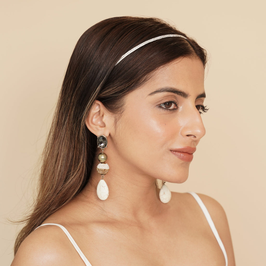 Lisa Dainty Crystal Hair Band
