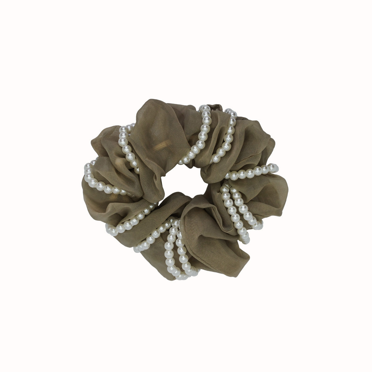 Paige Pearl Stringed Scrunchie