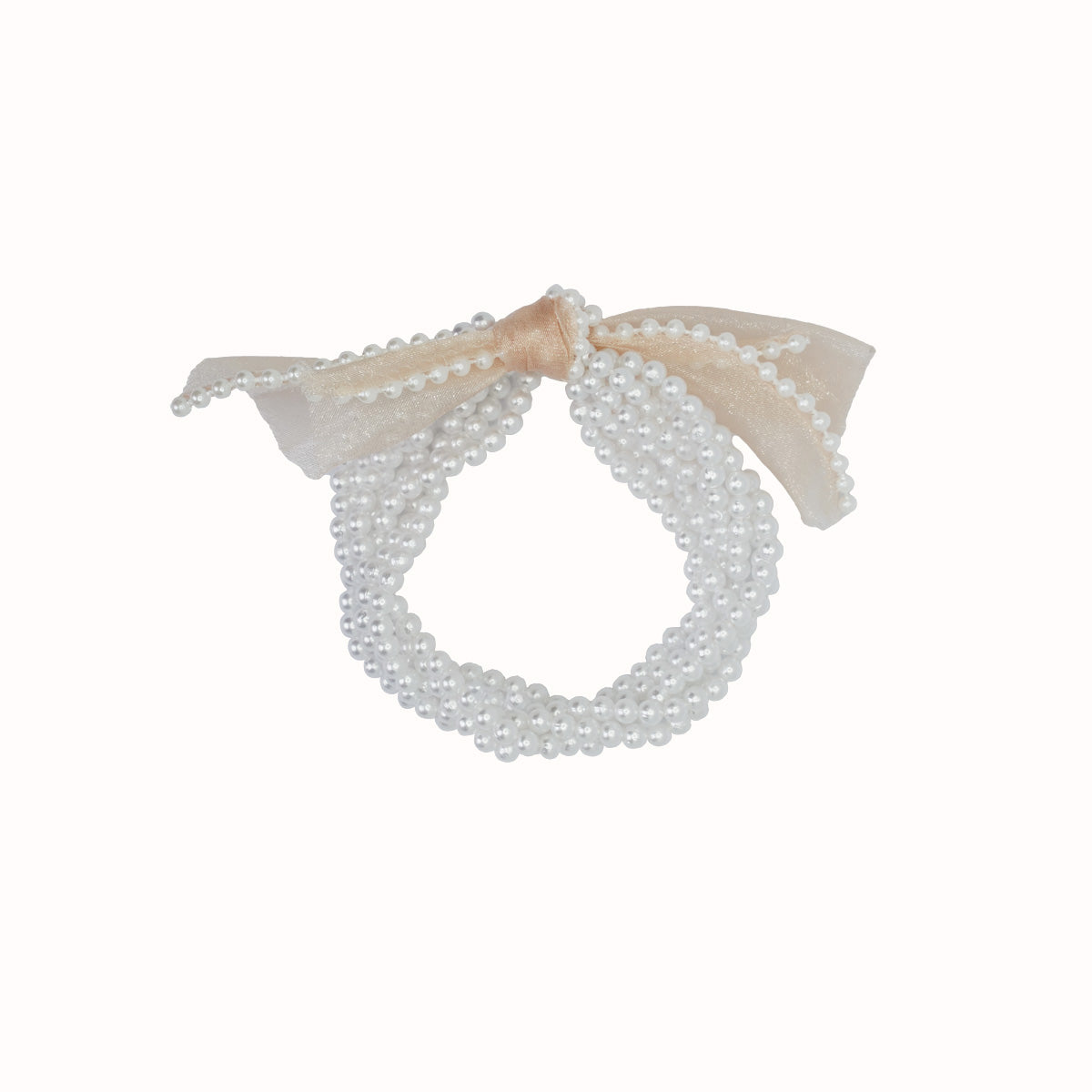 Classic Pearl Knot Hair Tie