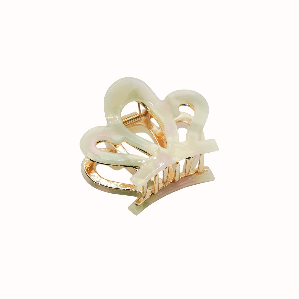 Jasmine Crown Claw Clip ( Mini )