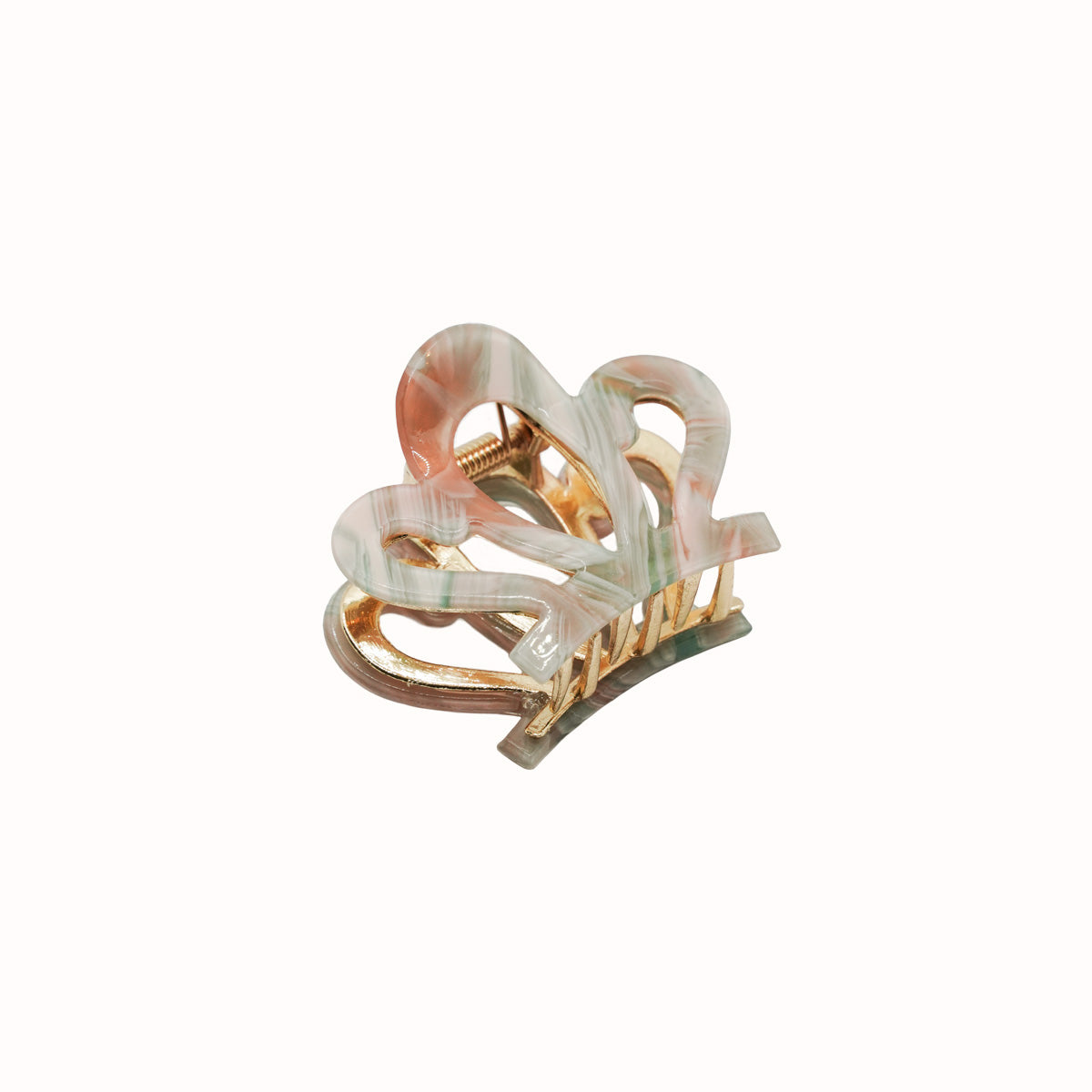 Jasmine Crown Claw Clip ( Mini )