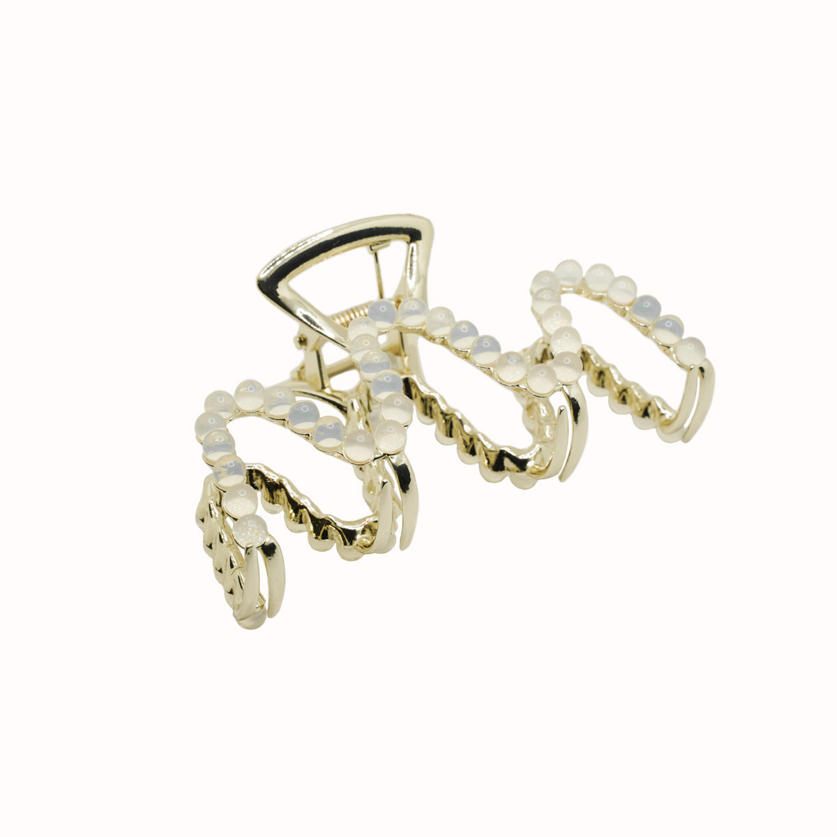 Harper Glass Studded Claw Clip