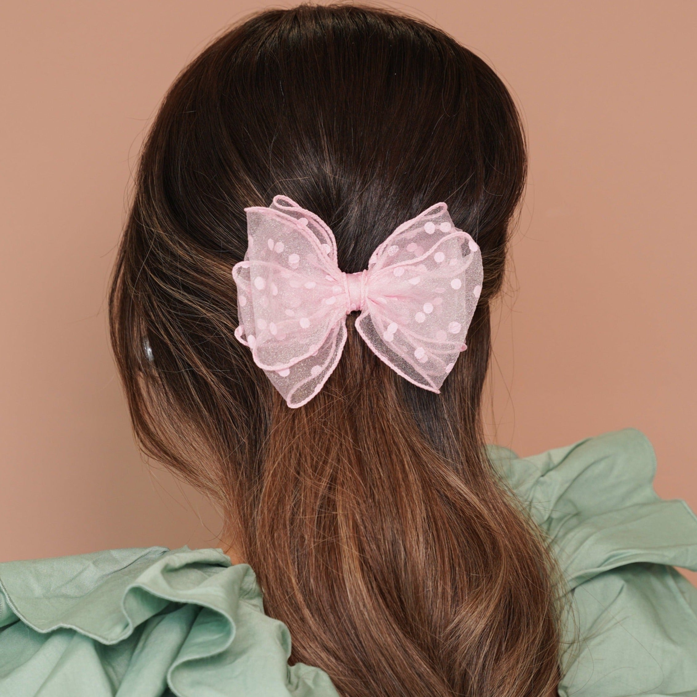 Milley Polka Dotted Hair Bows