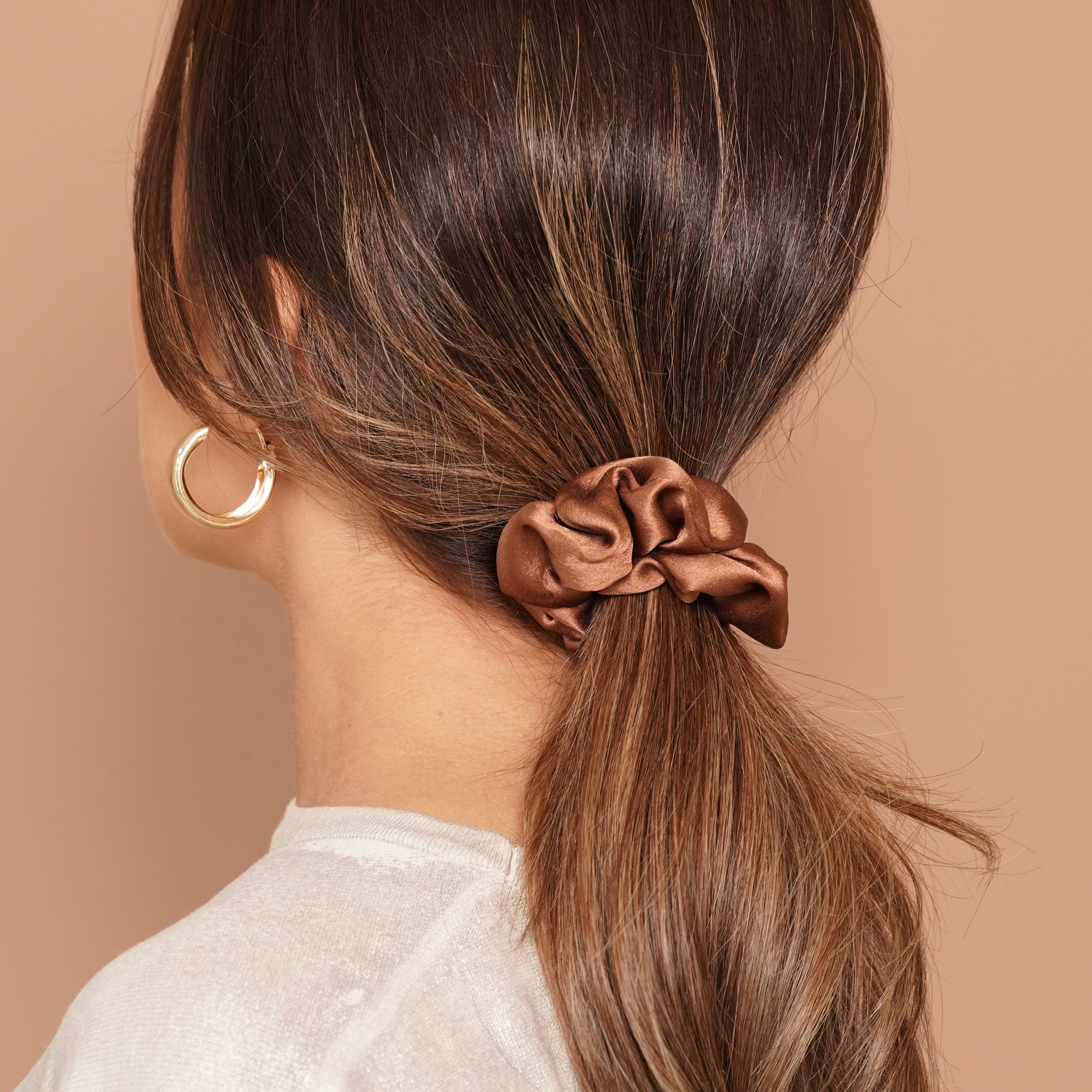 Savannah Small Satin Scrunchies (Set of 6)