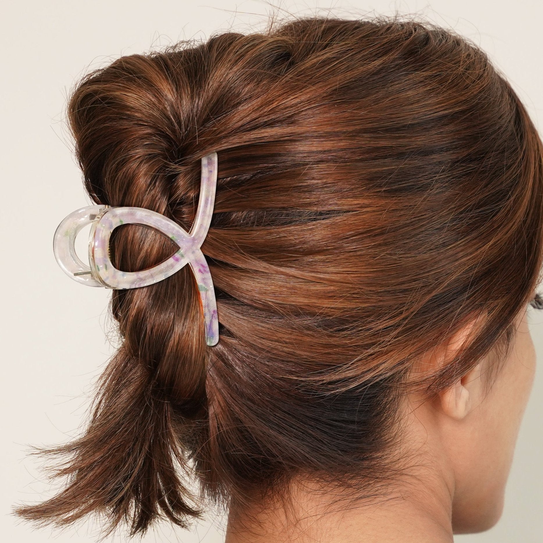 Fiona Floral Claw Clip