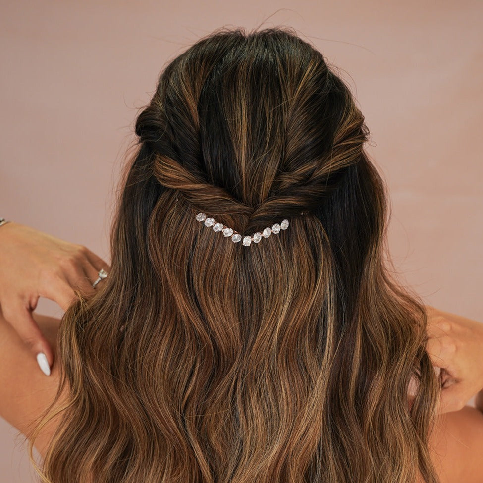 Fresh Crystal Glam Hair Pinknotmepretty