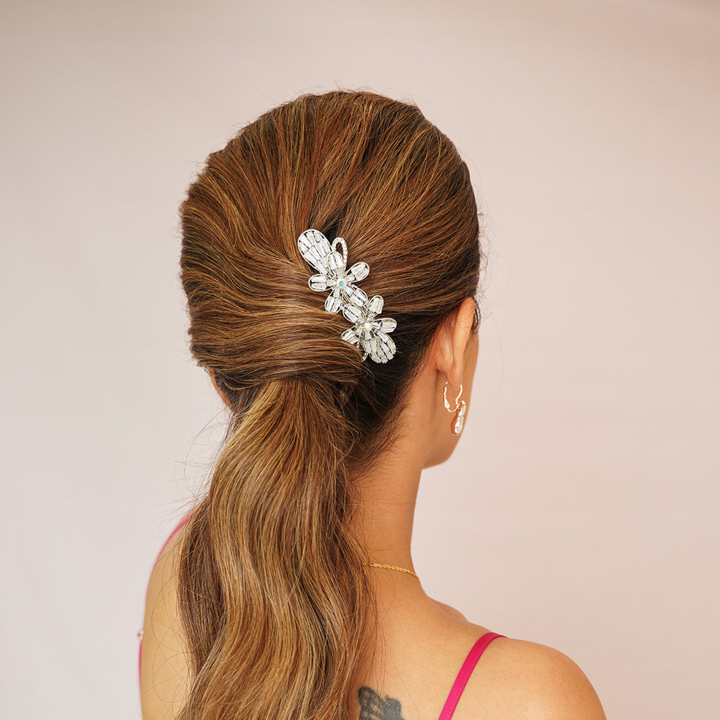 Petal Crystal Barretteknotmepretty