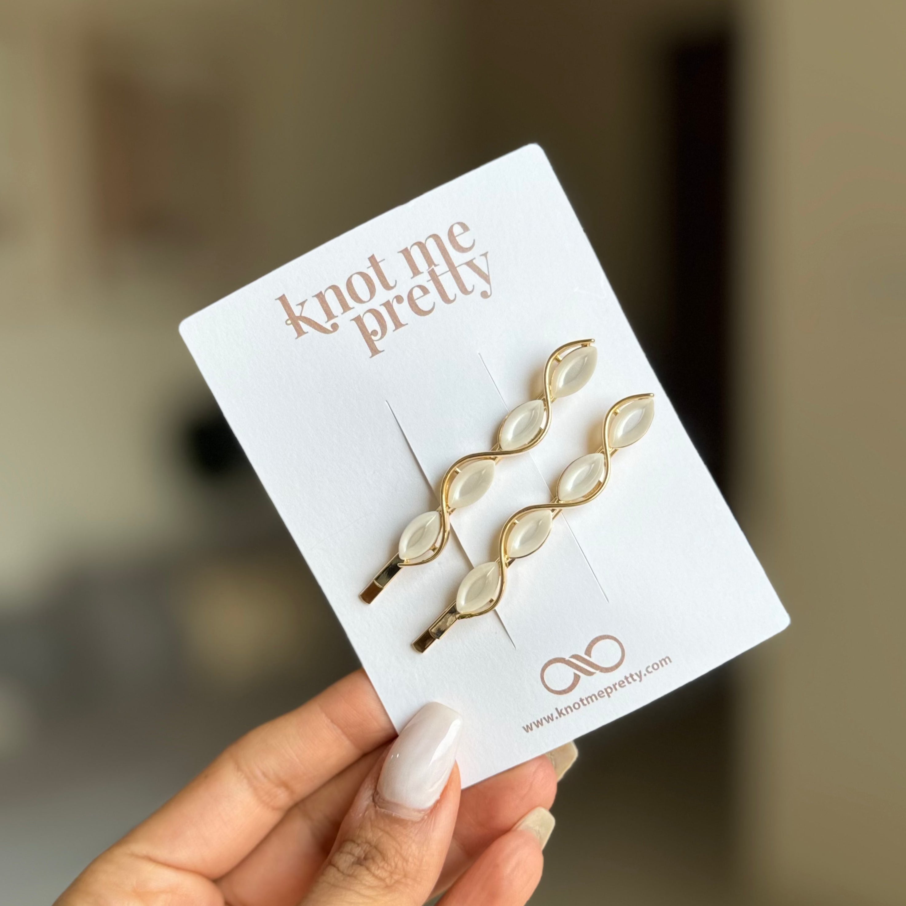 Infinity Hair Pin